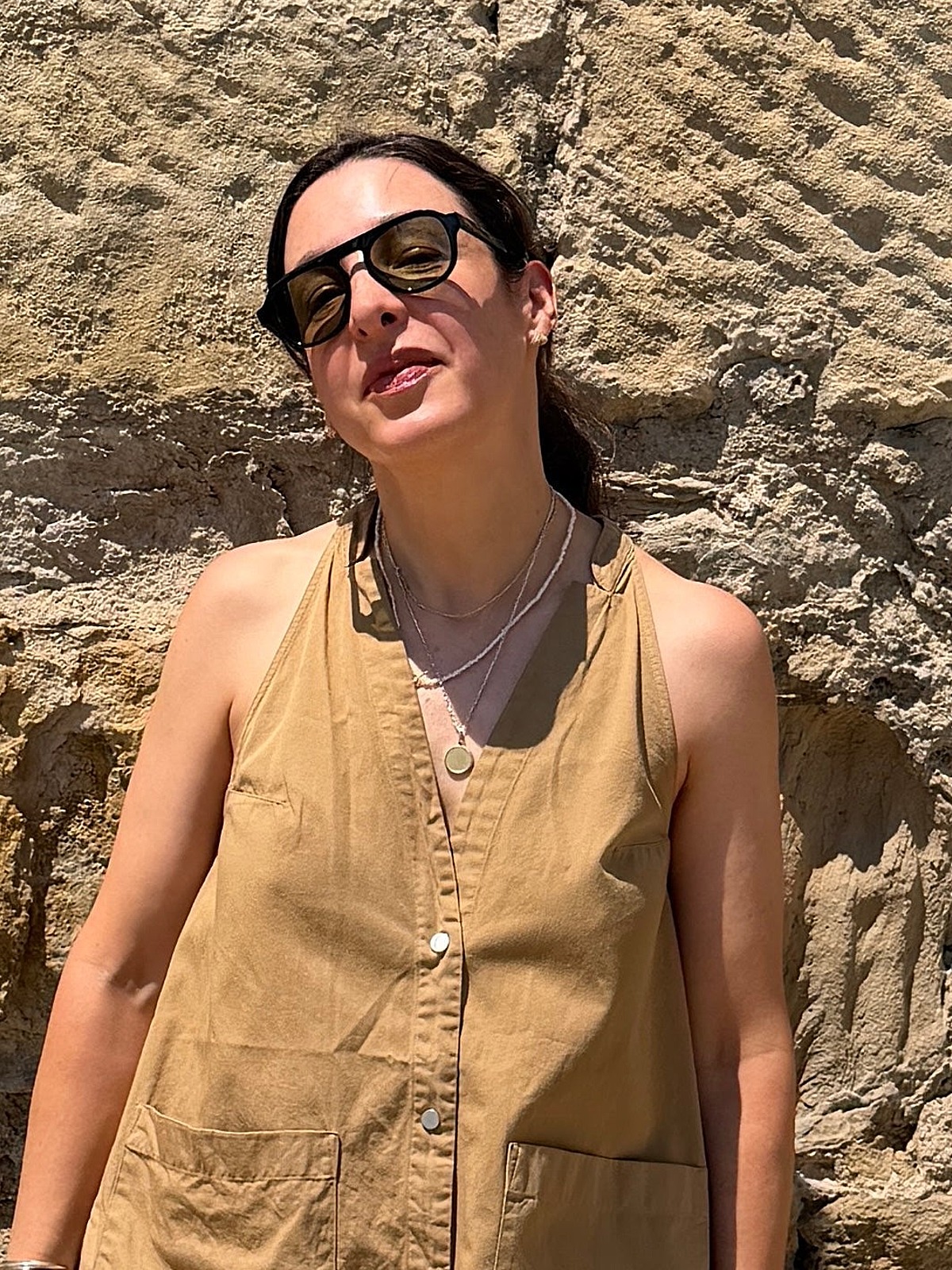 Pearl Necklace with Tusk Clasp